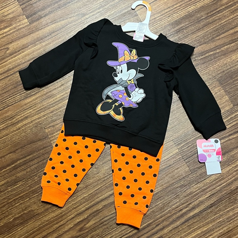 Disney Minnie Mouse Halloween Set 12m